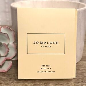 NEW Jo Malone Myrrh & Tonka Cologne Fragrance Sample Spray 1.5ml/0.05oz